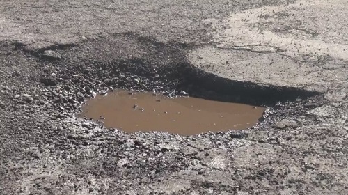 Damaged Asphalt